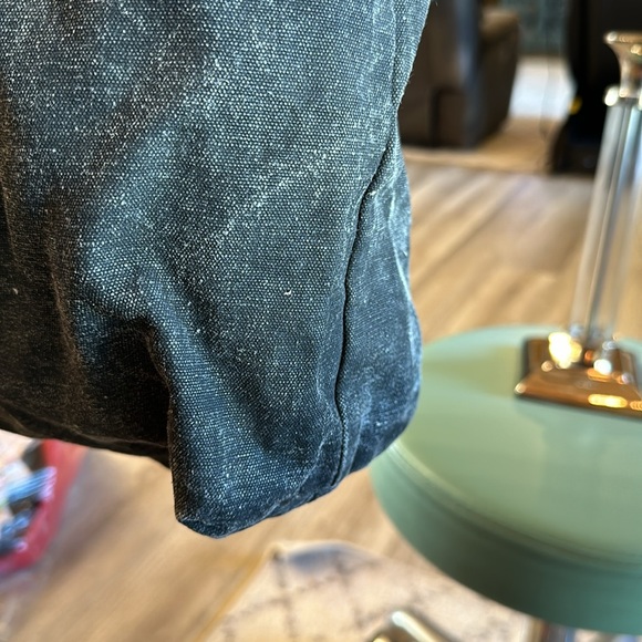 Mickey unlimited tote, black denim, distressed with full body, Mickey Mouse - Picture 8 of 9